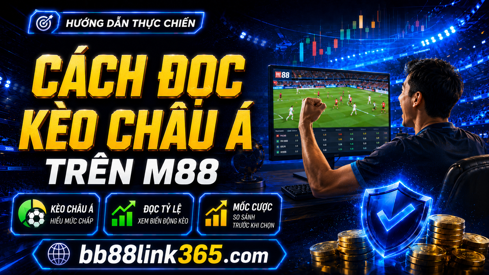 Cách đọc kèo châu Á trên M88