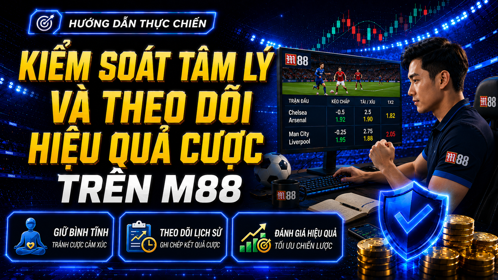 Kiểm soát tâm lý và theo dõi hiệu quả cược