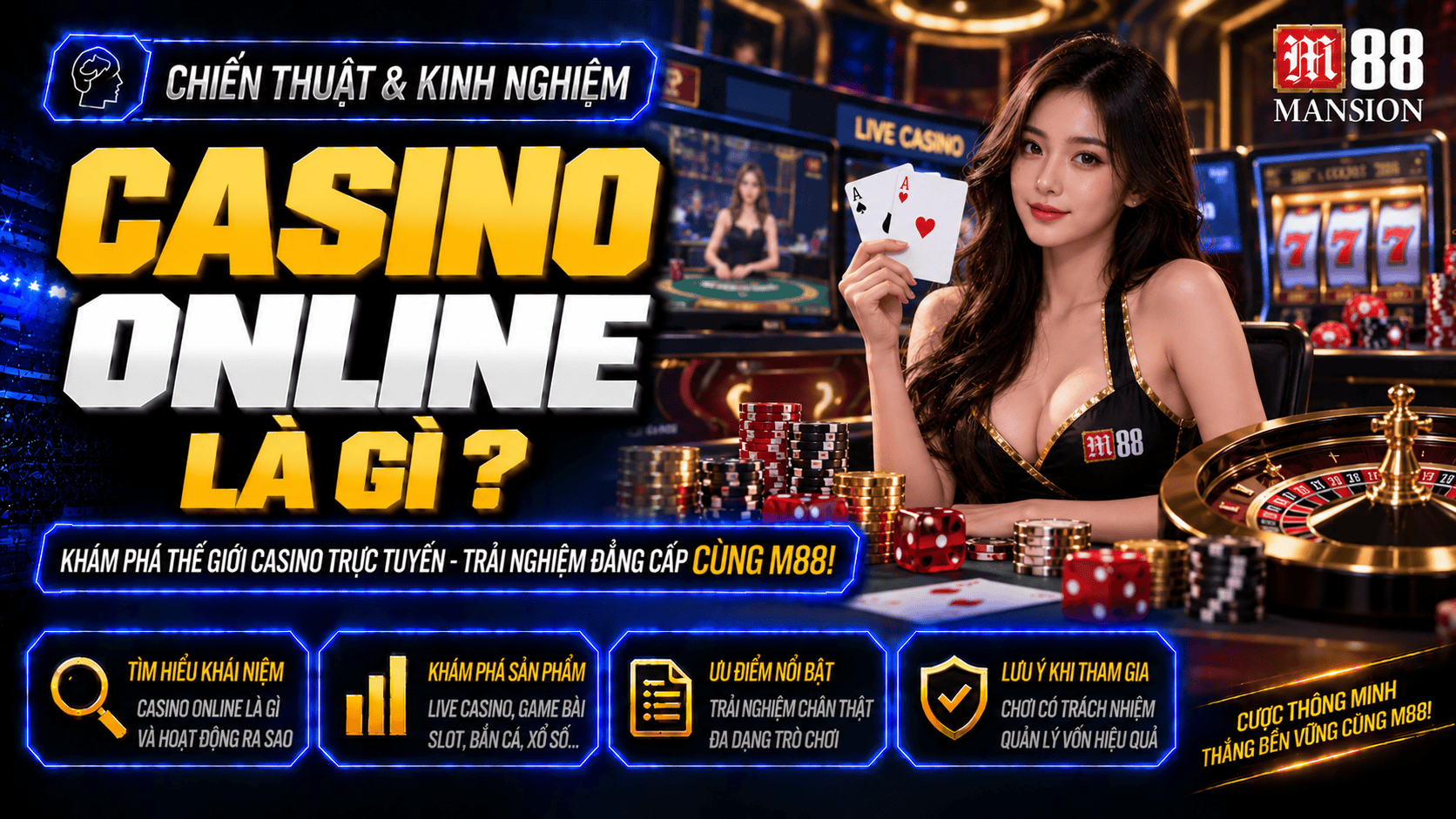 Casino online là gì và những trò chơi phổ biến nhất
