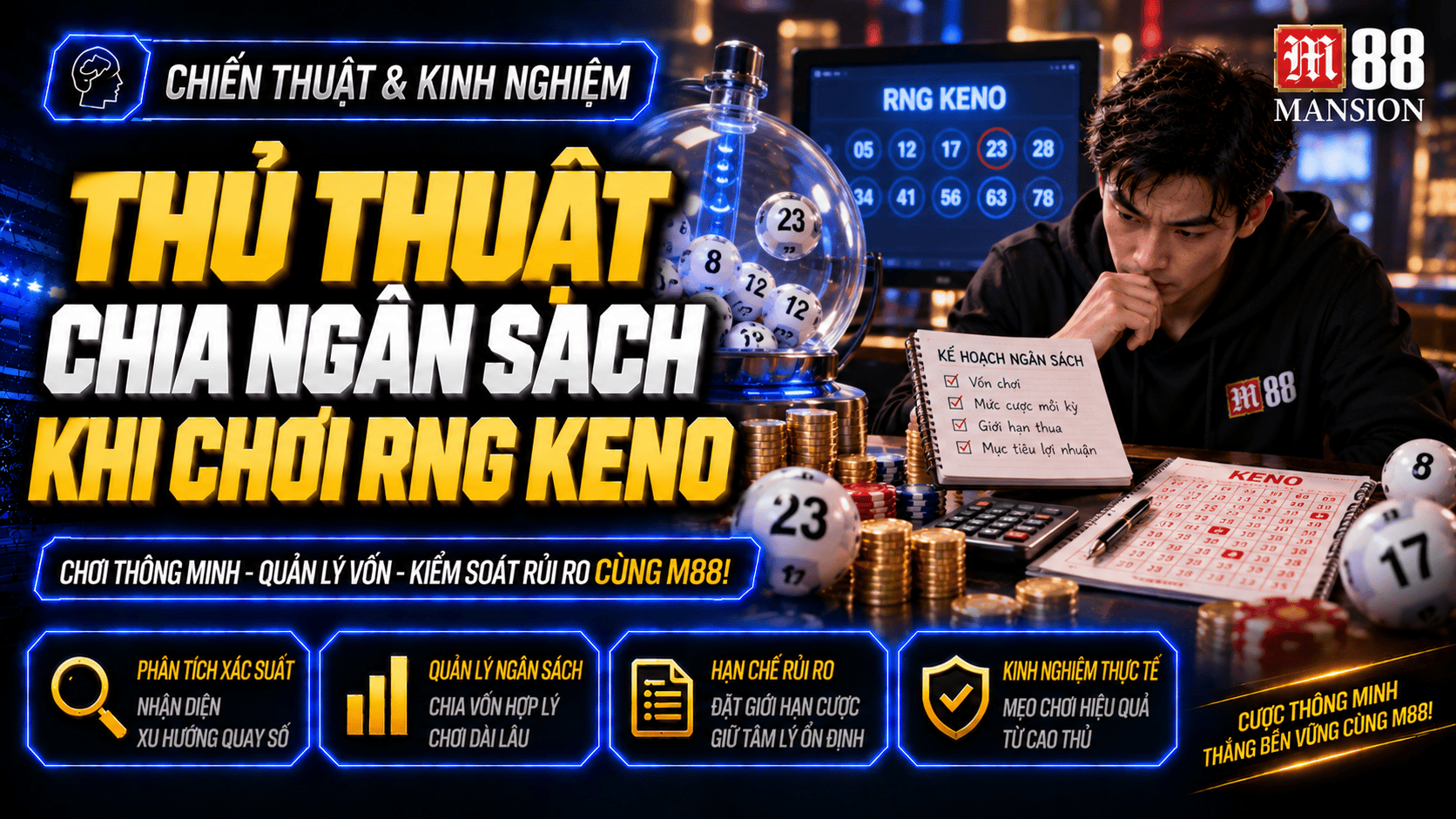 Sai lầm cần tránh khi chia ngân sách RNG Keno