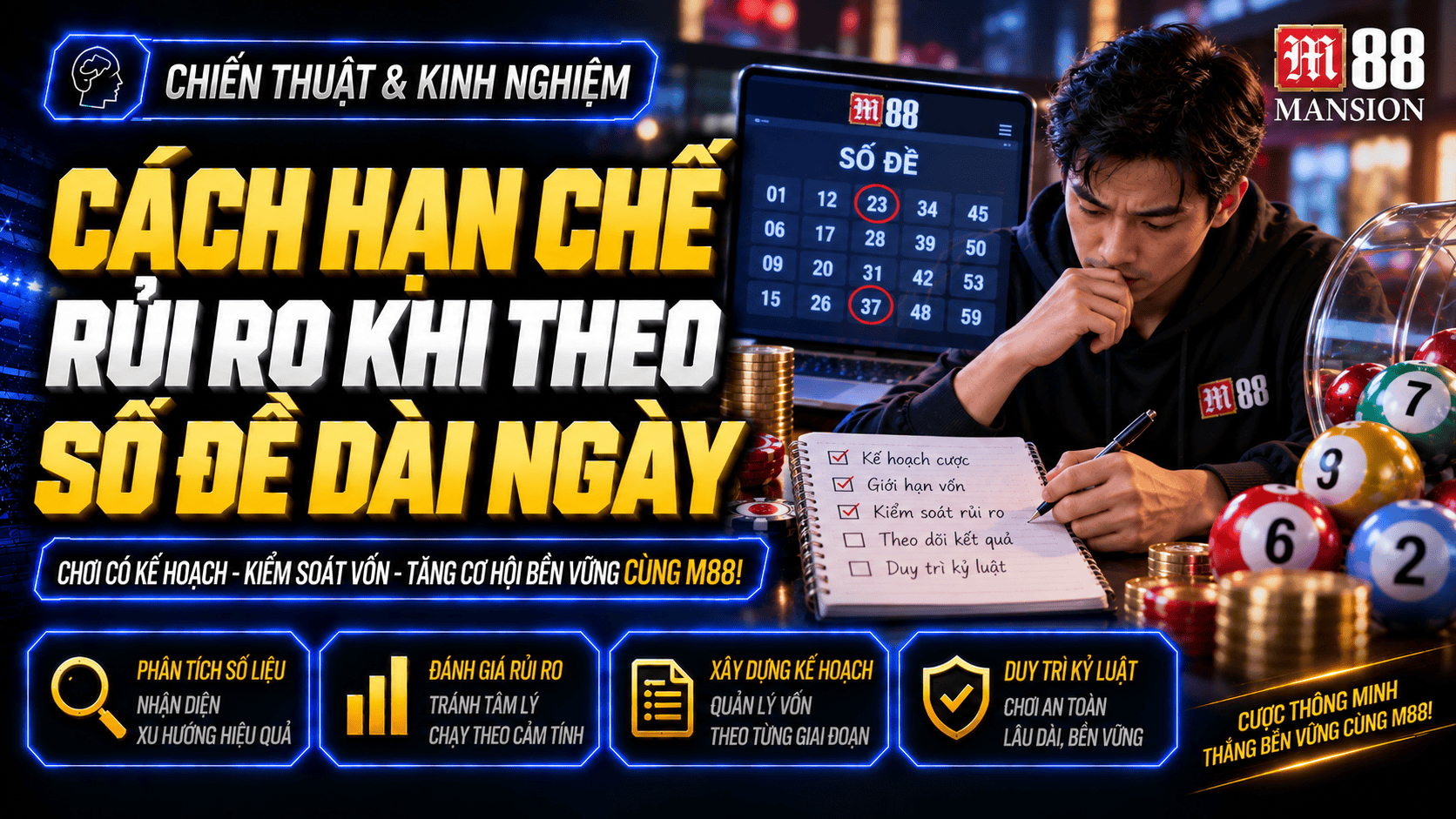 Cách hạn chế rủi ro khi theo số đề dài ngày