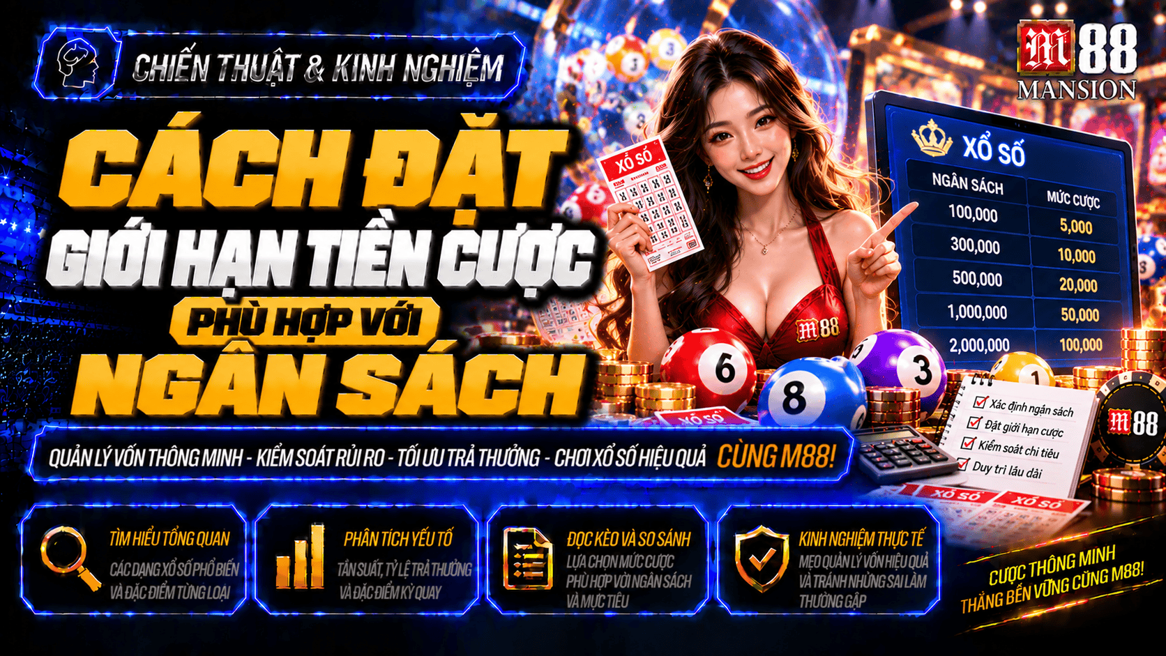 Cách đặt giới hạn tiền cược phù hợp với ngân sách