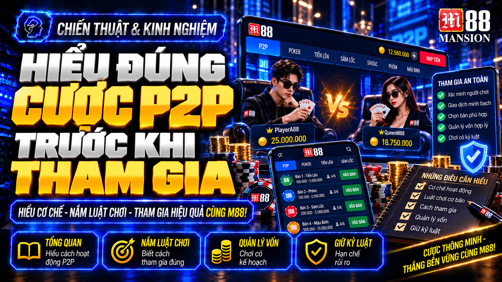 Hiểu đúng cược P2P trước khi tham gia
