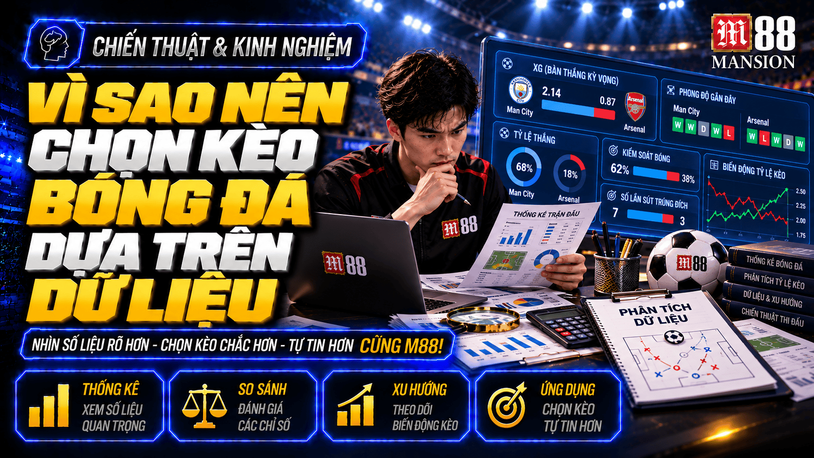 Vì sao nên chọn kèo bóng đá dựa trên dữ liệu
