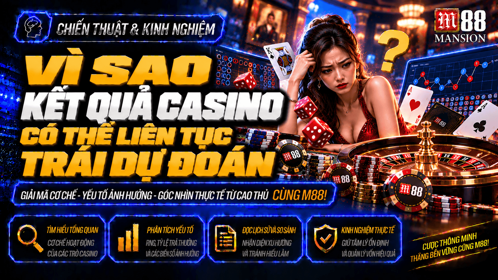 Hiểu vì sao kết quả Casino có thể liên tục trái dự đoán