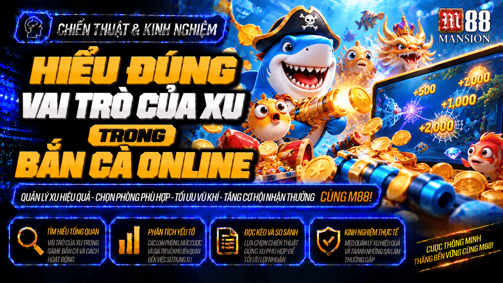 Hiểu đúng vai trò của xu trong bắn cá online