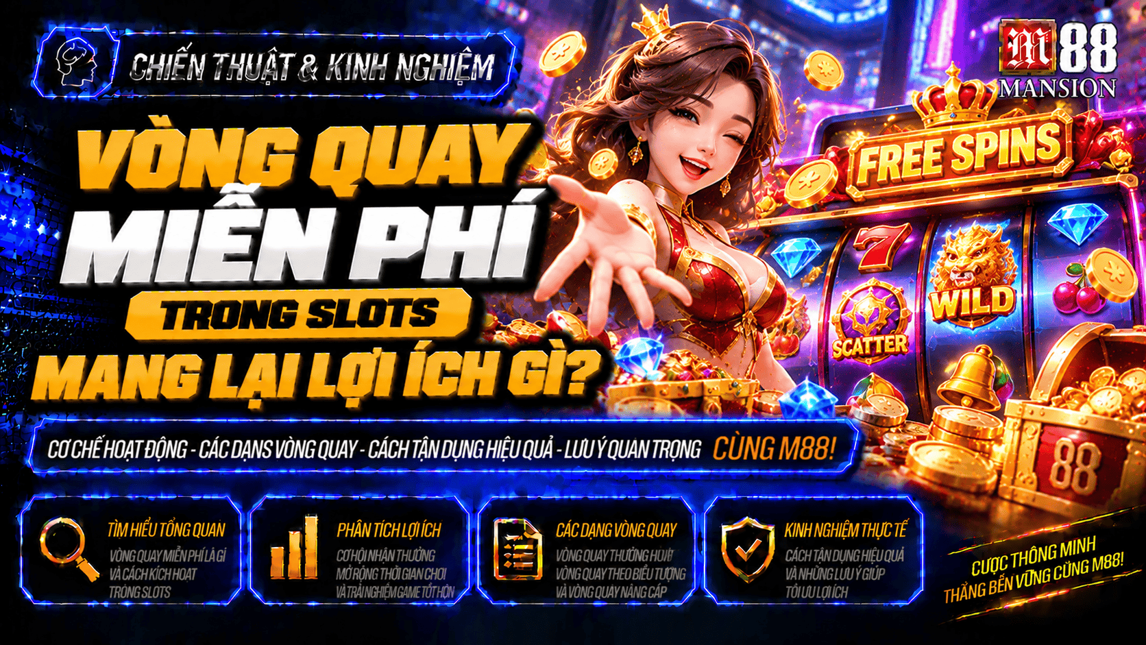 Vòng quay miễn phí trong Slots mang lại lợi ích gì?