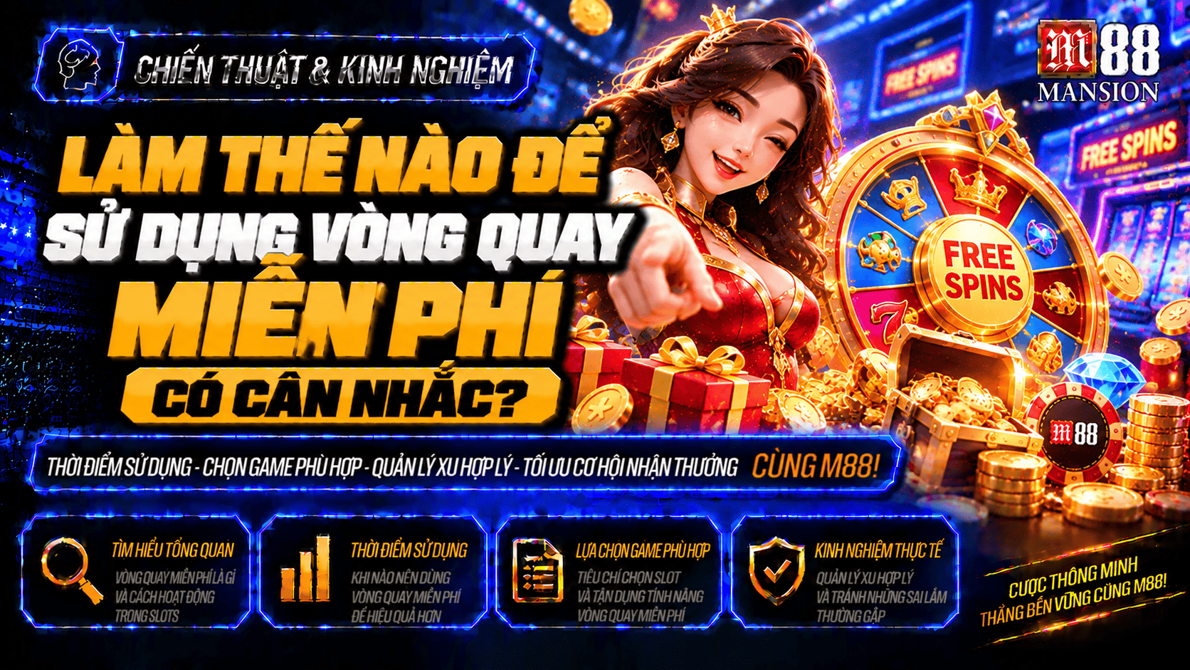 Làm thế nào để sử dụng vòng quay miễn phí có cân nhắc?
